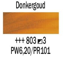 Rembrandt Olieverf Tube 40 ml Donkergoud 803