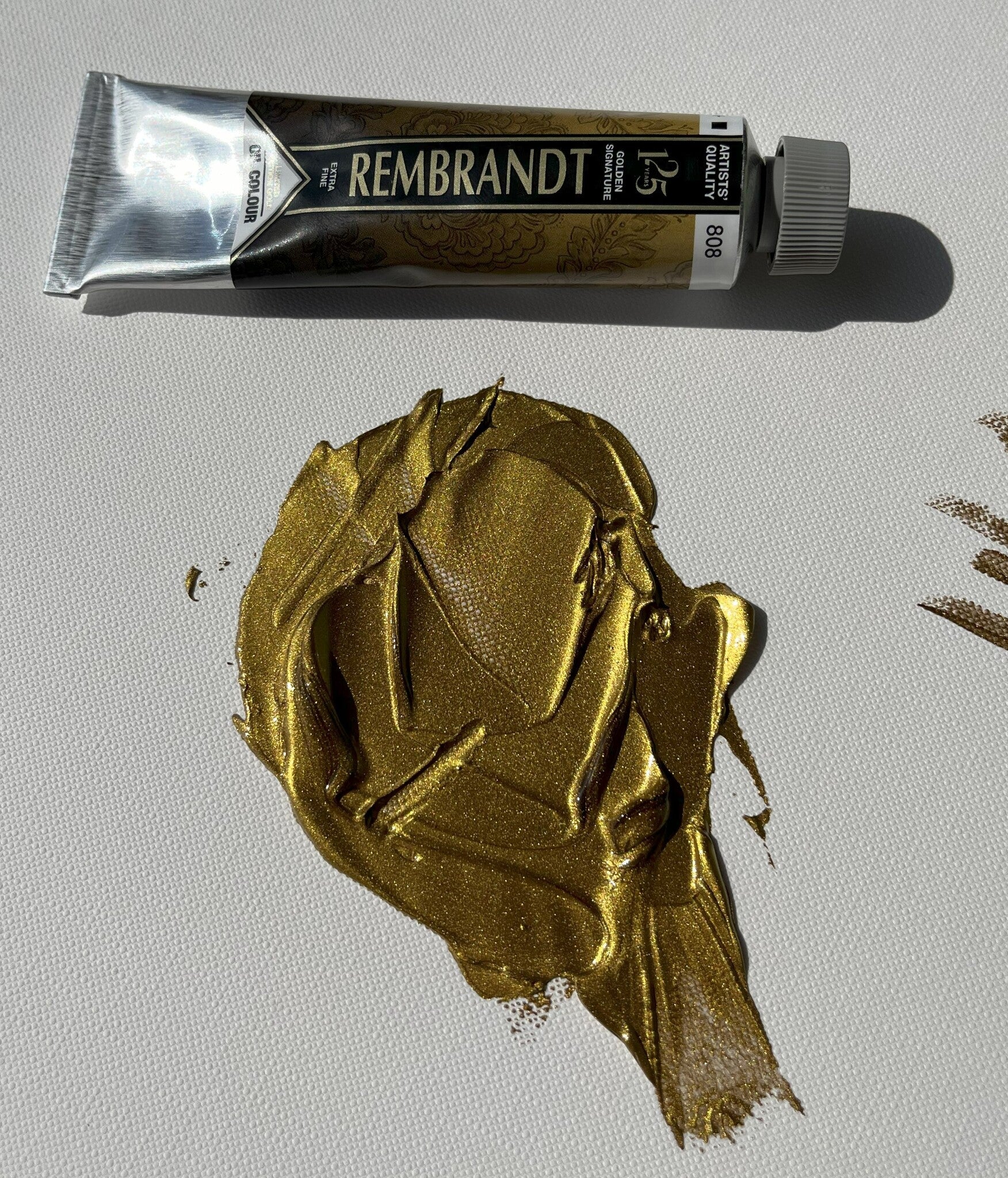 Rembrandt 125 Years Oil Paint 40ml Gold