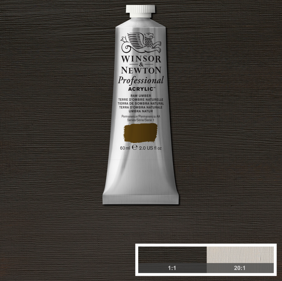 Professional acrylverf 60ml Raw Umber