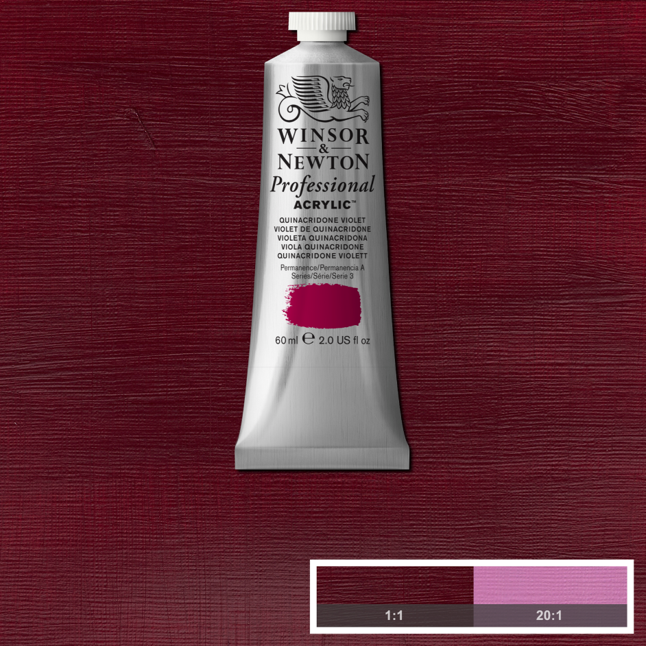 Professional acrylverf 60ml Quinacridone Violet