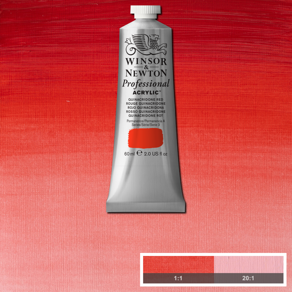 Professional acrylverf 60ml Quinacridone Red