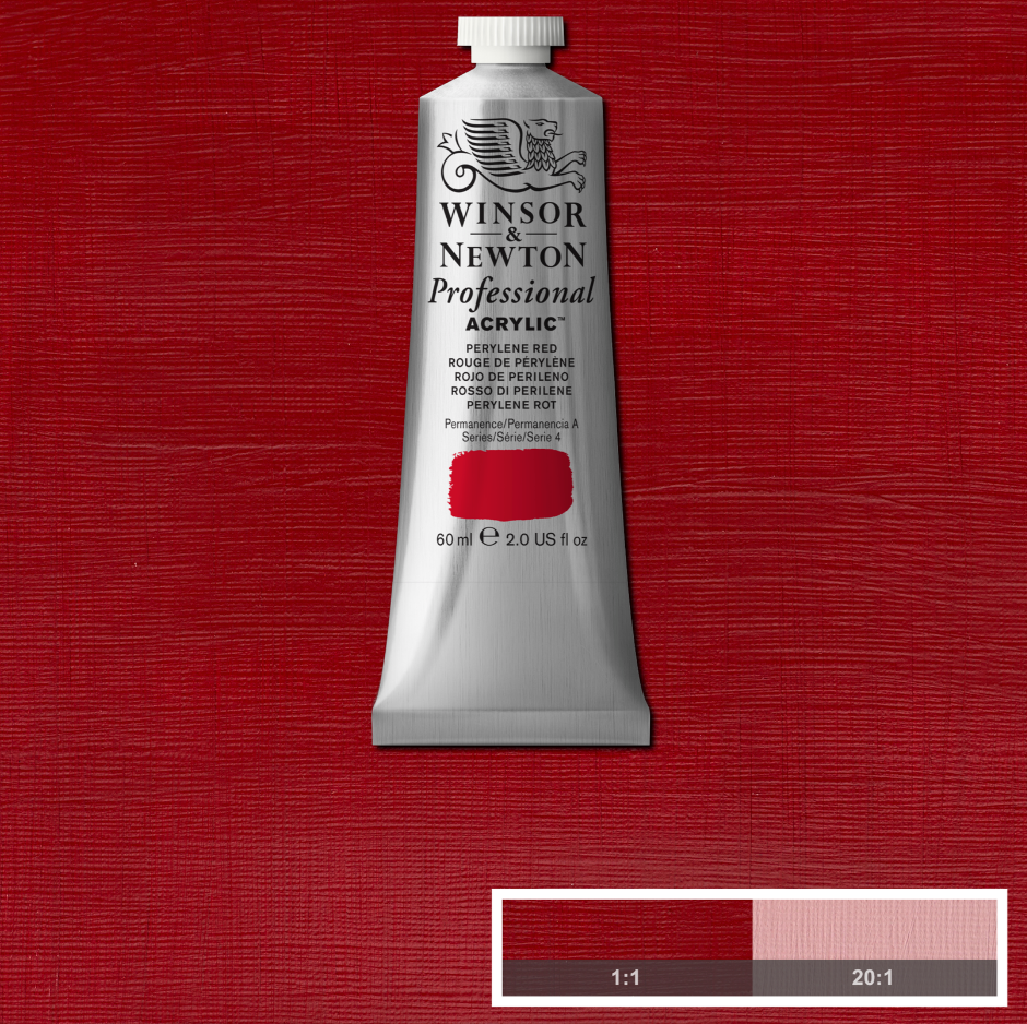 Professional acrylverf 60ml Perylene Red