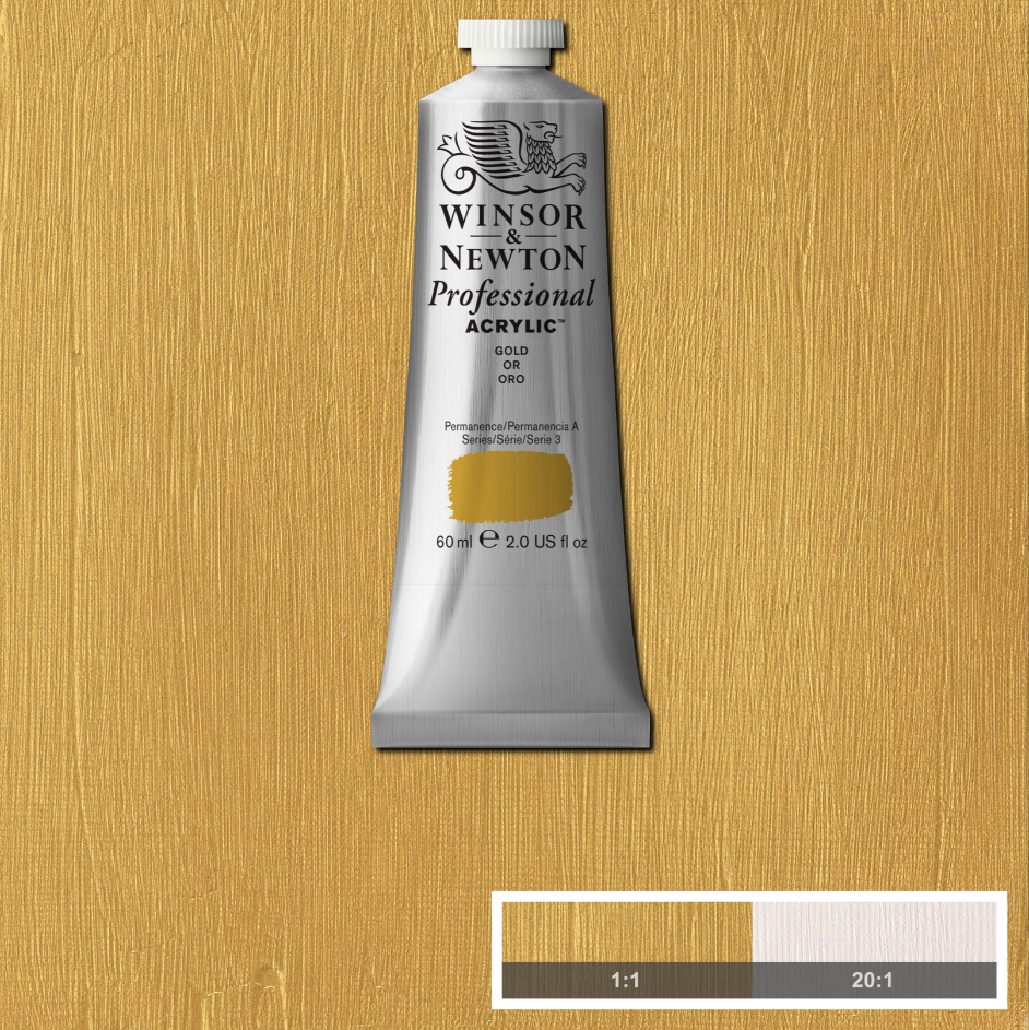 Professional acrylverf 60ml Gold