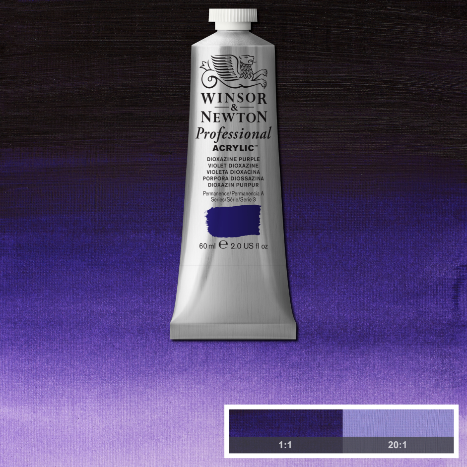 Professional acrylverf 60ml Dioxazine Purple
