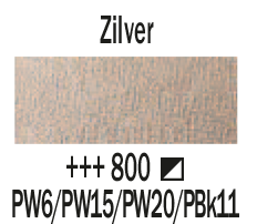 Amsterdam Standard Series Acrylverf Tube 120 ml Zilver 800