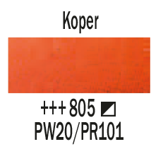 Amsterdam Standard Series Acrylic Paint Tube 120 ml Copper 805