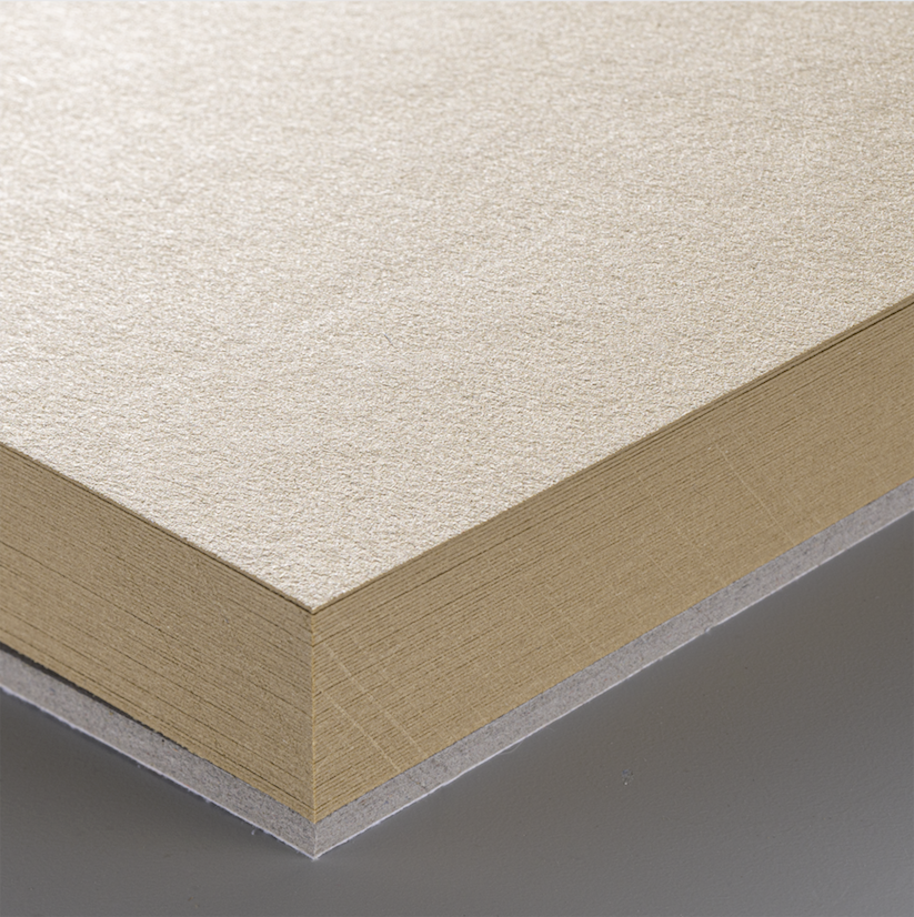 Toned papier tekenblok 180gr 50 vellen Desert Brown