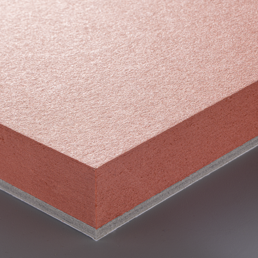 Toned papier tekenblok 180gr 50 vellen Sanguine Red