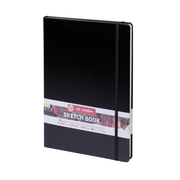 Sketchbook black 21x29.7cm 140 grams