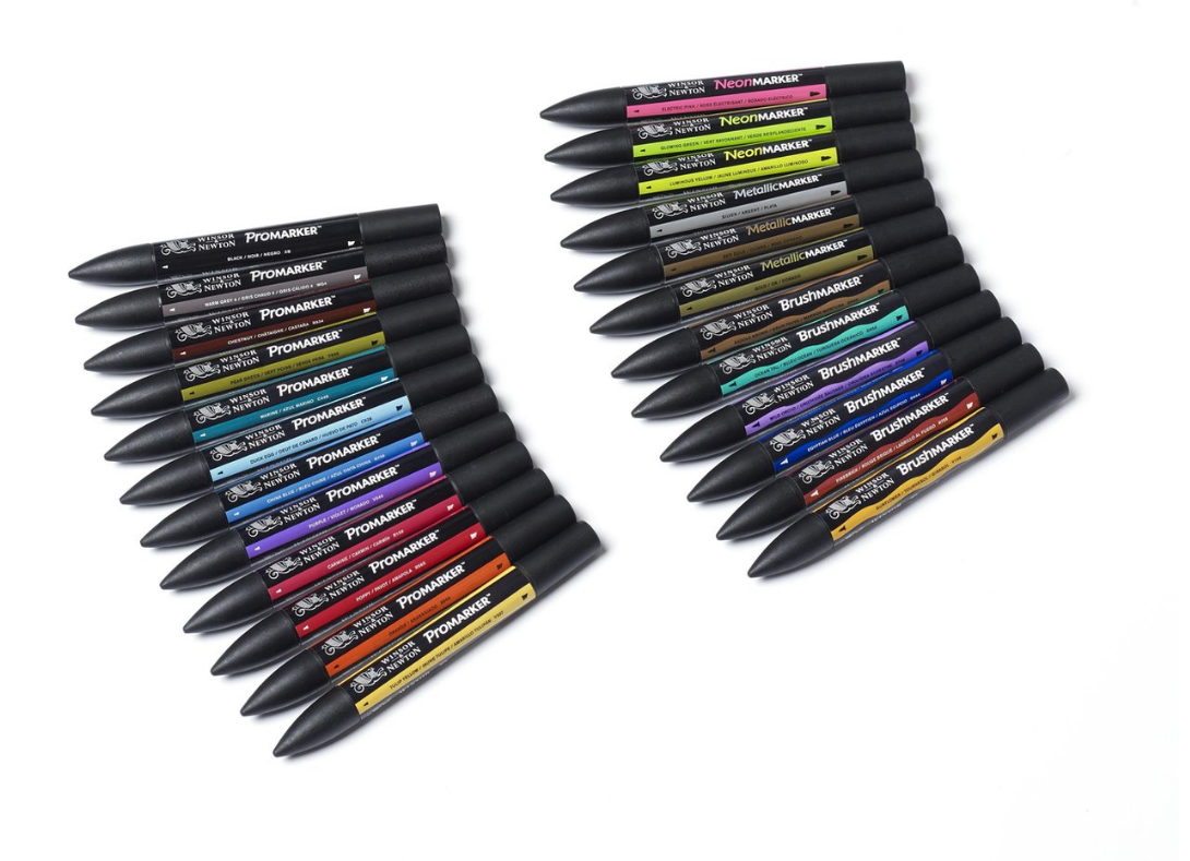 Set Mixed Markers 24 Stuks in etui