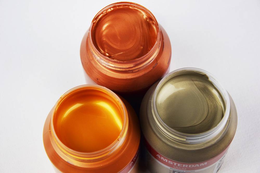 Amsterdam Standard Series Acrylic Paint Pot 500 ml Silver 800