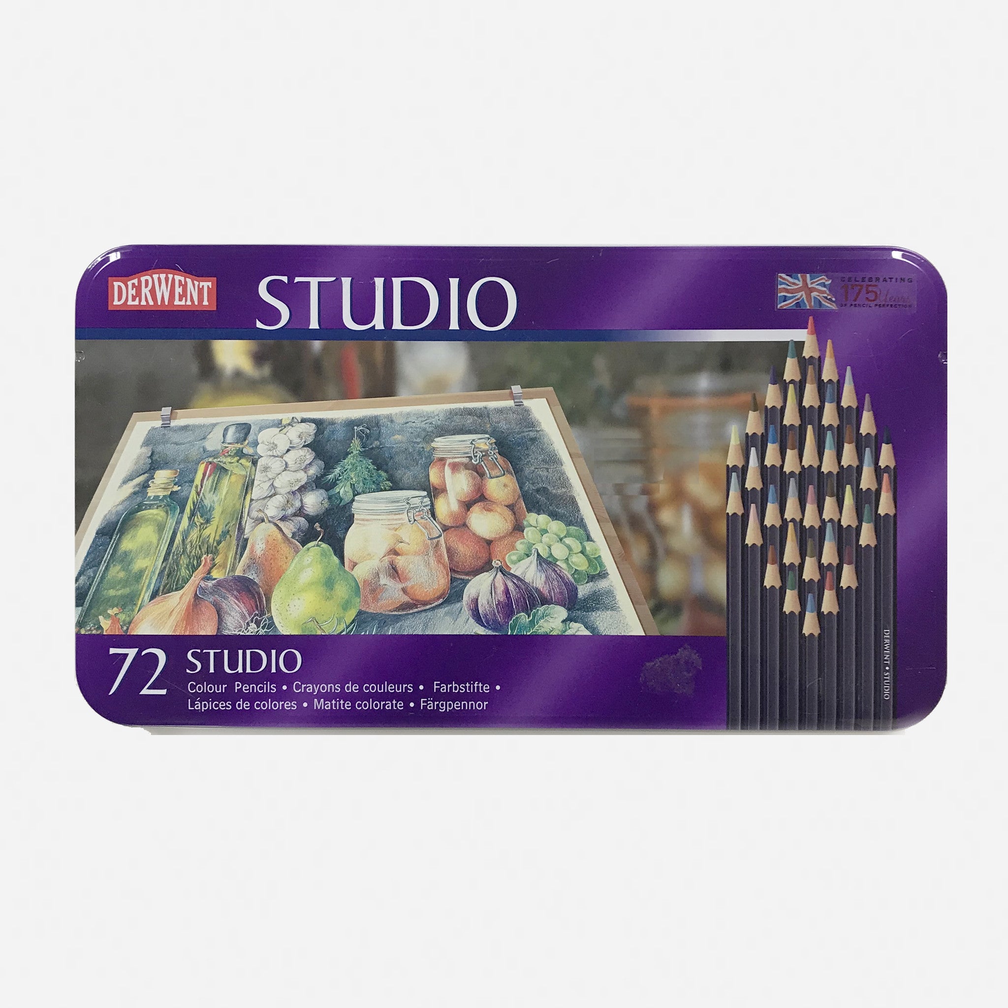 Clearance Sale Derwent Studio Colored Pencils Set 72