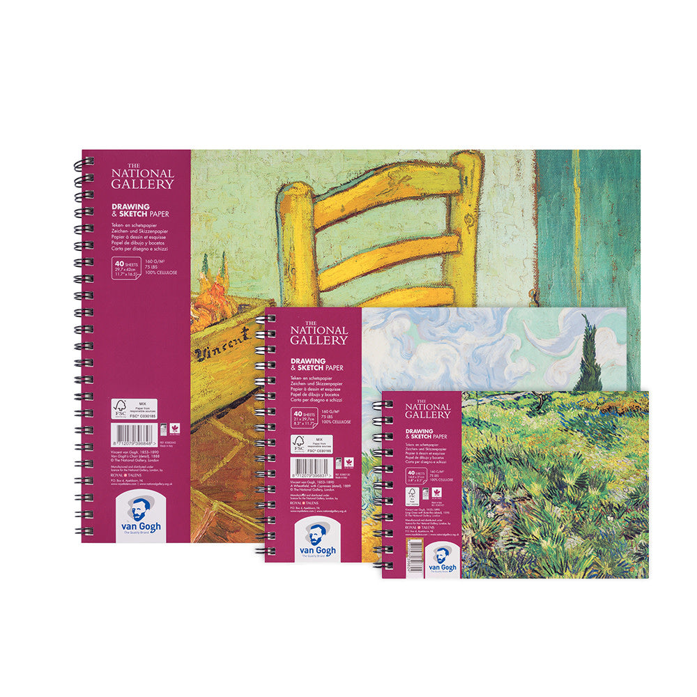 The National Gallery Sketchpad 160gr 40 sheets