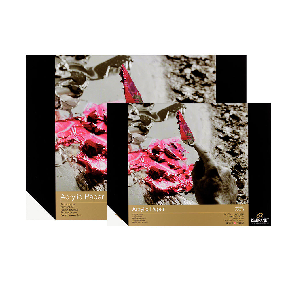 Acrylic paint paper block 400gr 10 sheets