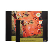 Toned papier tekenblok 180gr 50 vellen Sanguine Red