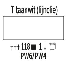 Van Gogh 200ml olieverf 118 Titaanwit (lijnolie)