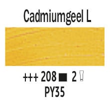 Van Gogh 200ml olieverf 208 Cadmiumgeel licht
