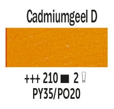Van Gogh 200ml olieverf 210 Cadmiumgeel donker