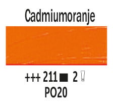 Van Gogh 200ml olieverf 211 Cadmiumoranje
