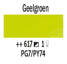 Van Gogh 200ml olieverf 617 Geelgroen