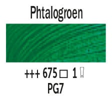 Van Gogh 200ml olieverf 675 Phtalogroen