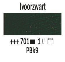 Van Gogh 200ml oil paint 701 Ivory black